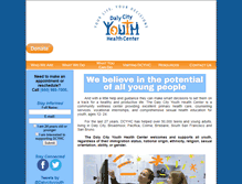 Tablet Screenshot of dalycityyouth.org